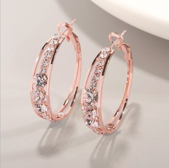 Bling Metal Hoops