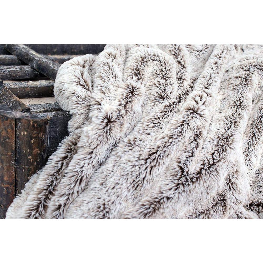 Faux Fur Throw Blanket