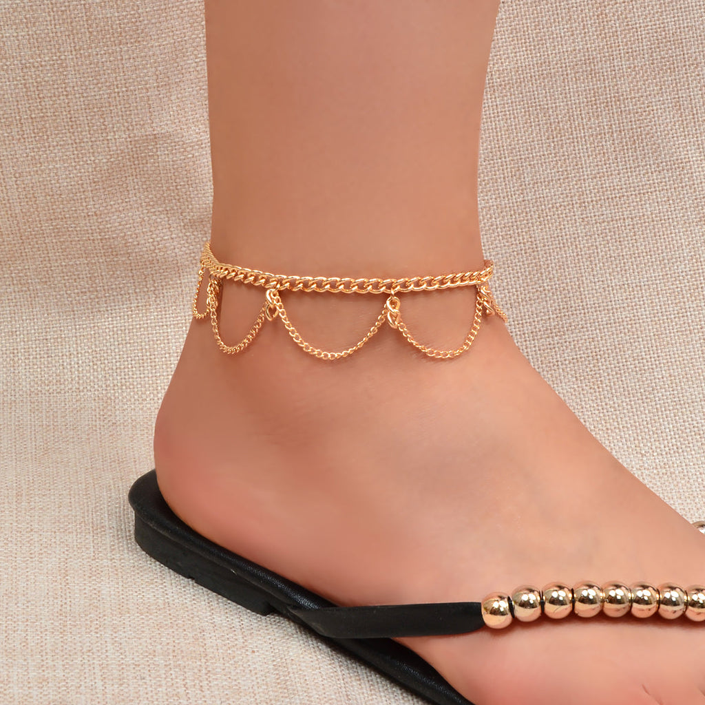2pc Starfish Anklet