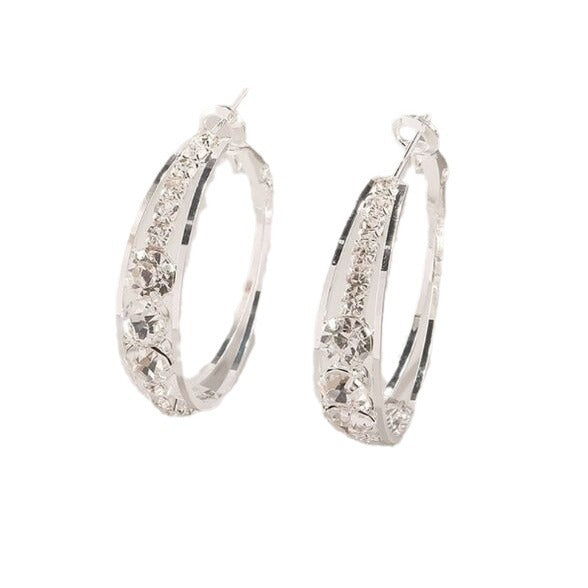 Bling Metal Hoops