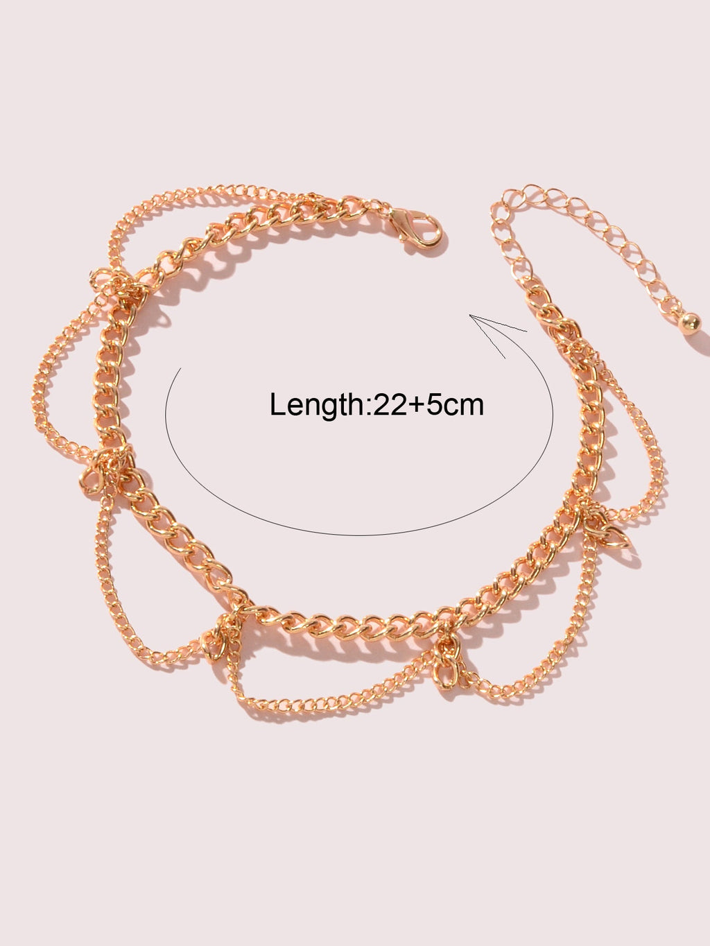 2pc Starfish Anklet