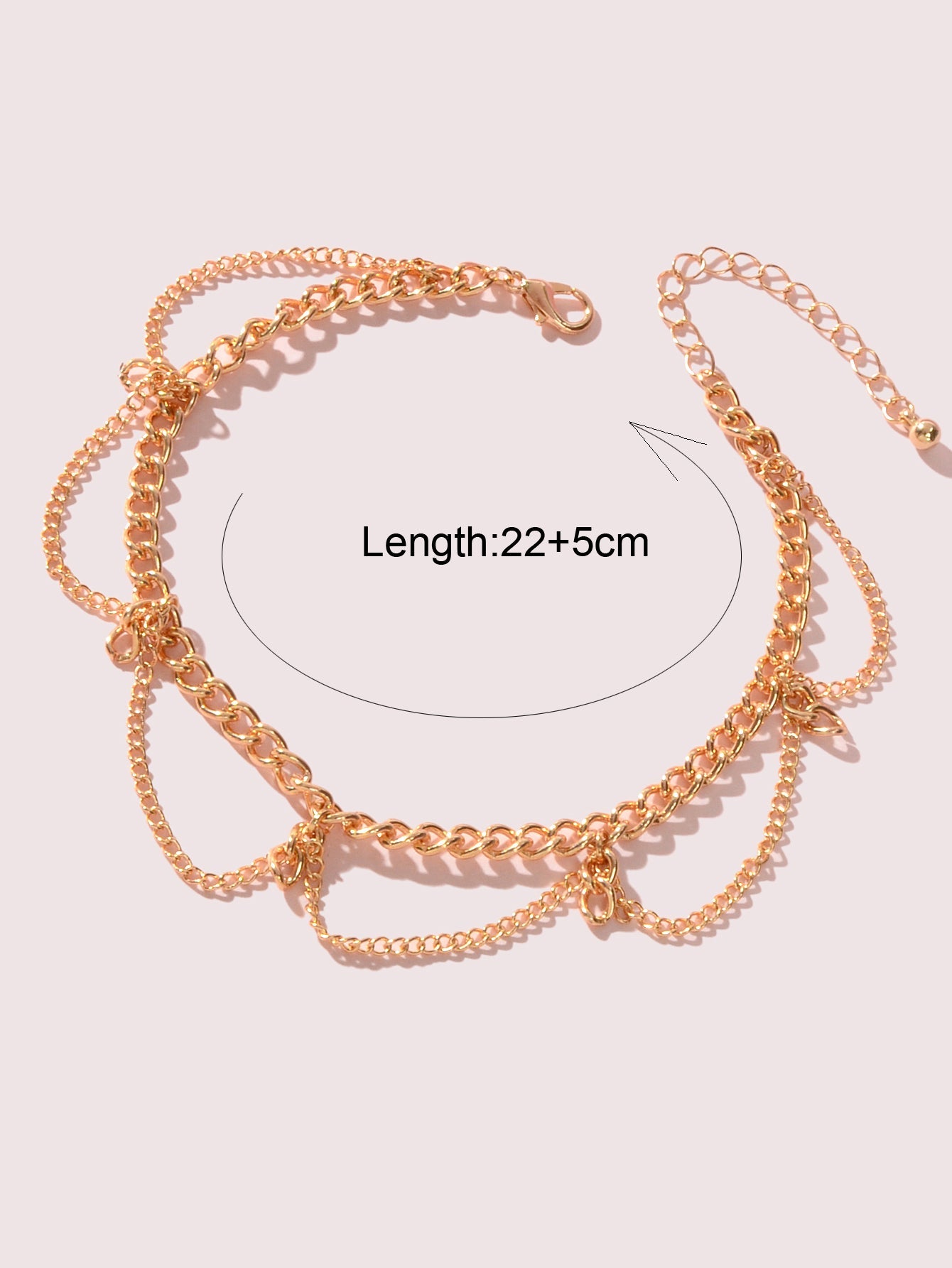 2pc Starfish Anklet