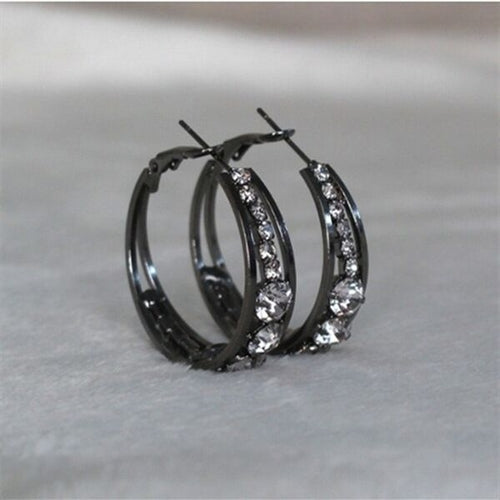 Bling Metal Hoops