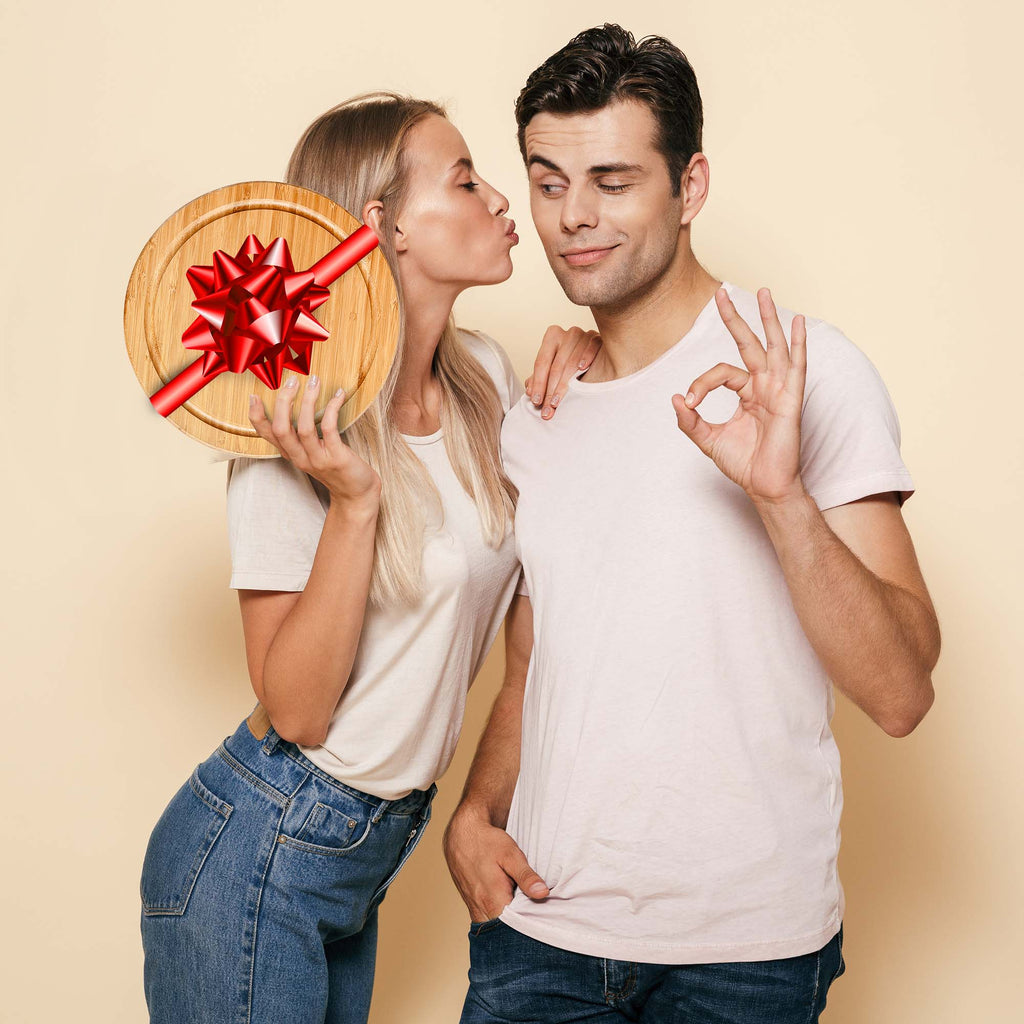 Bamboo Cheese Board and Knife Set