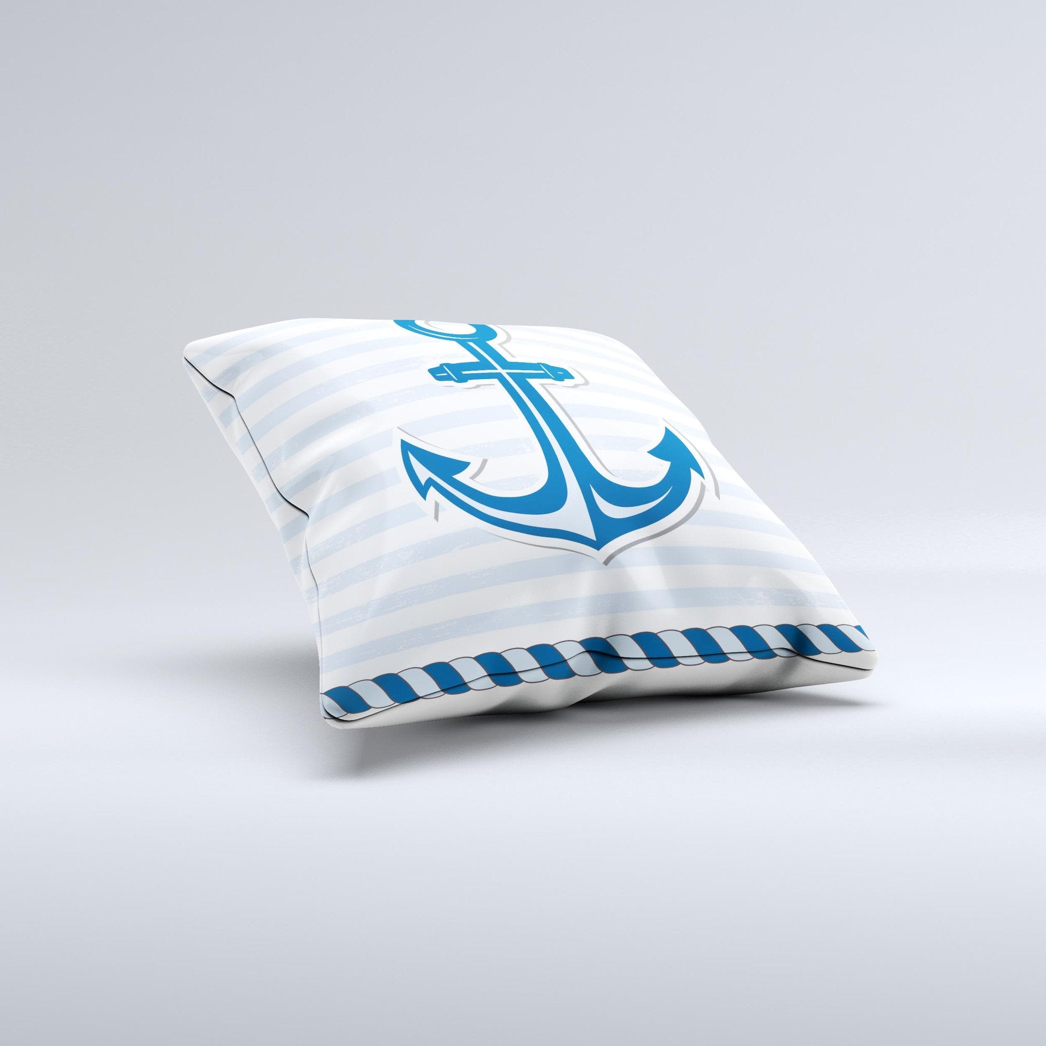 Anchor Throw Pillow