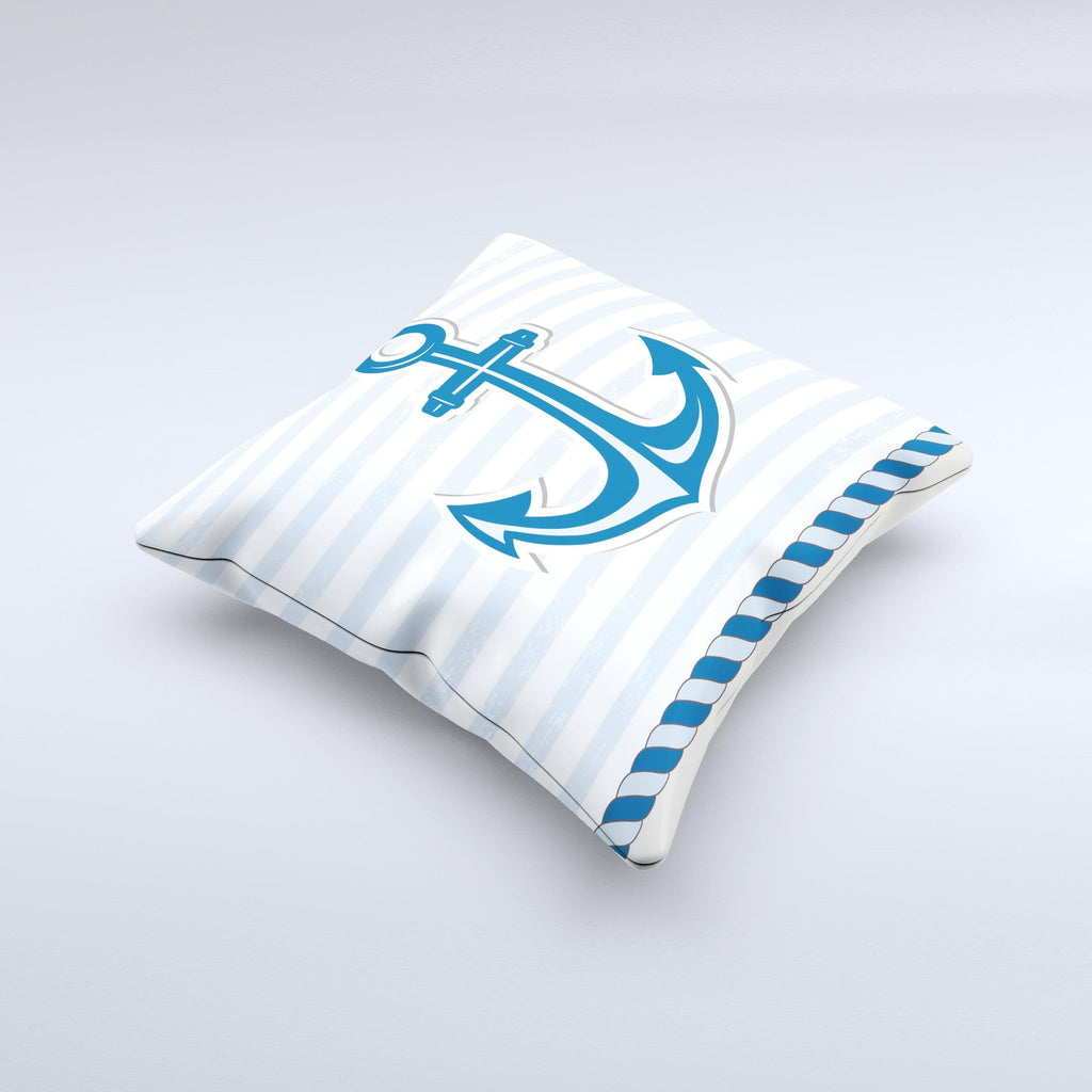 Anchor Throw Pillow
