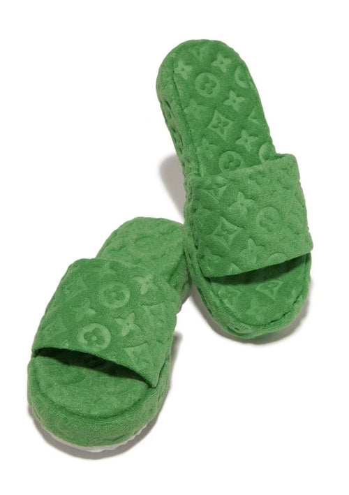 LV Furry slides