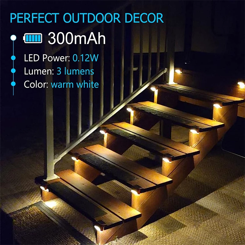 Solar LED Deck Lights