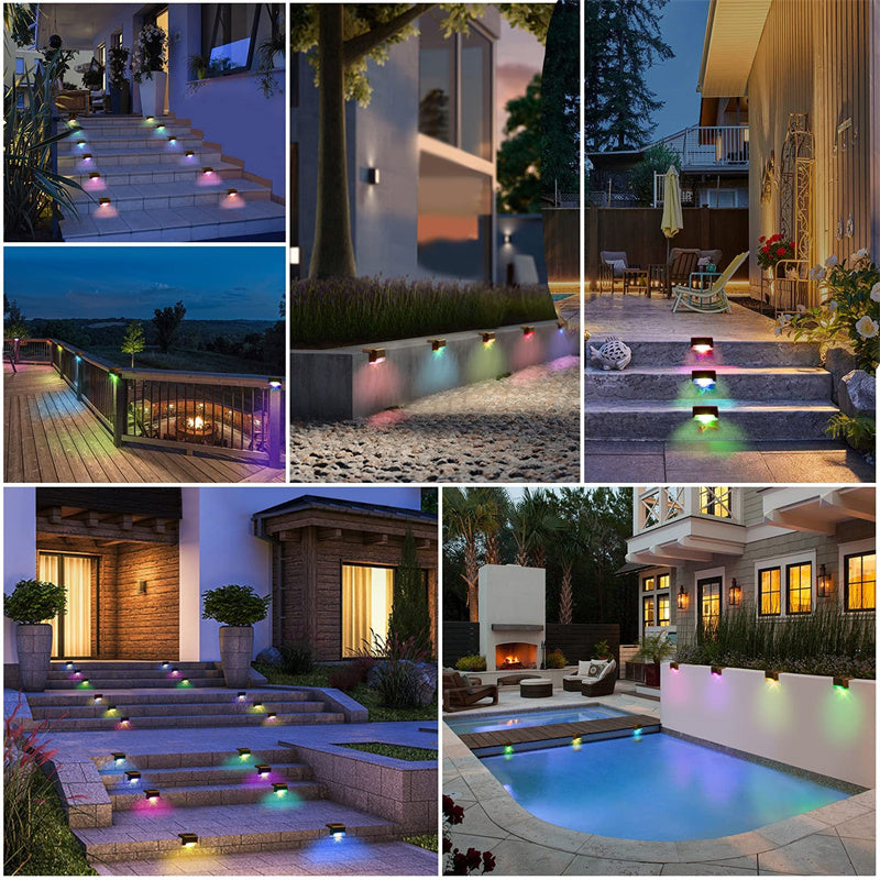 Solar LED Deck Lights