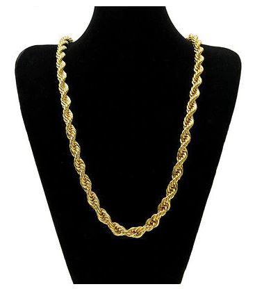 14K Yellow Gold Twist Chain
