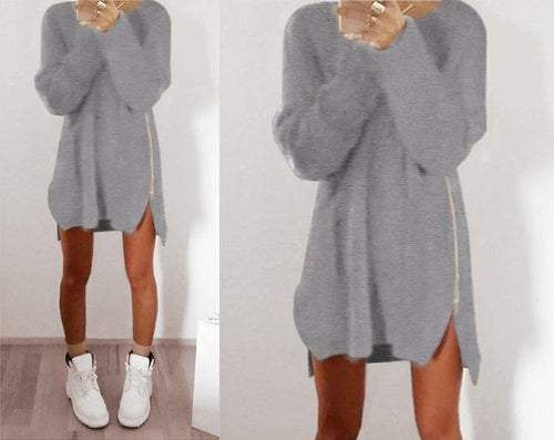 Plush Zip Sweater