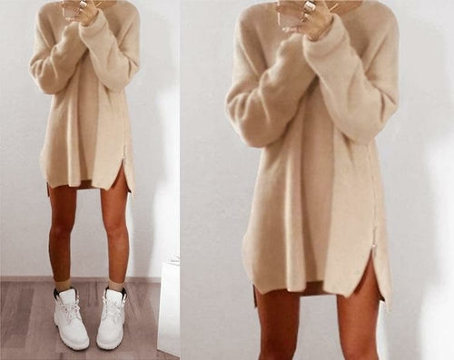 Plush Zip Sweater