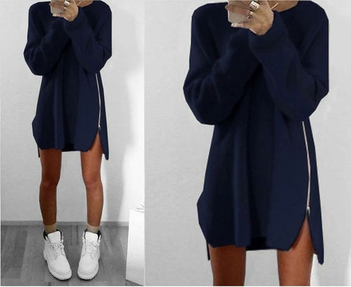 Plush Zip Sweater