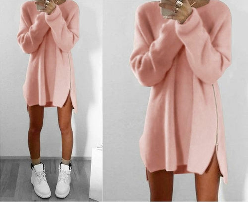 Plush Zip Sweater